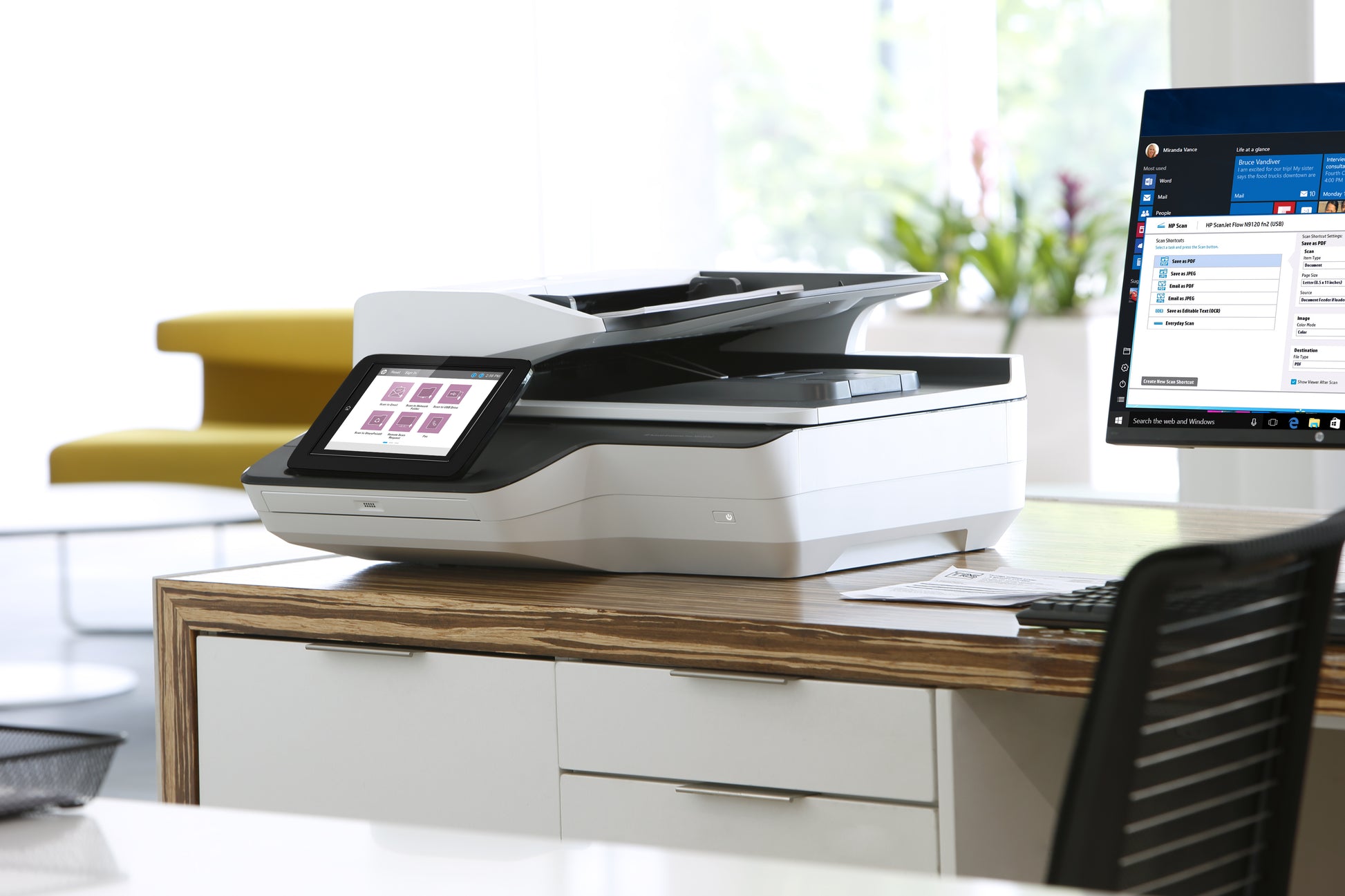 HP ScanJet Enterprise Flow N9120 – Flachbett + ADF, A3, Duplex, 120 ppm, ADF 200 Blatt, LAN