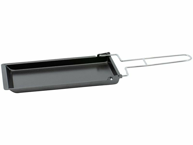 Kadastar Ersatzpfännchen – 9 × 18,8 × 1,3 cm, Schwarz – für Teelicht-Raclette