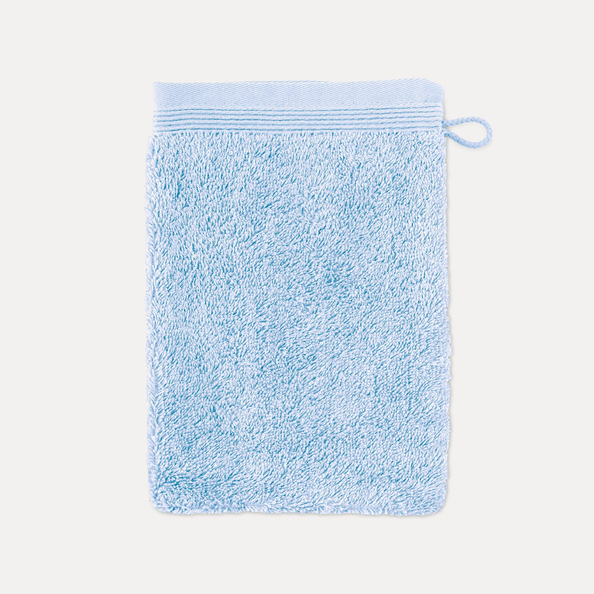 MÖVE Waschlappen Superwuschel – 15 × 20 cm, Hellblau, Baumwolle, 550 g/m², OEKO-TEX