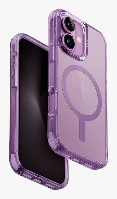 Uniq Backcover – für Apple iPhone 16 – rosa – TPU