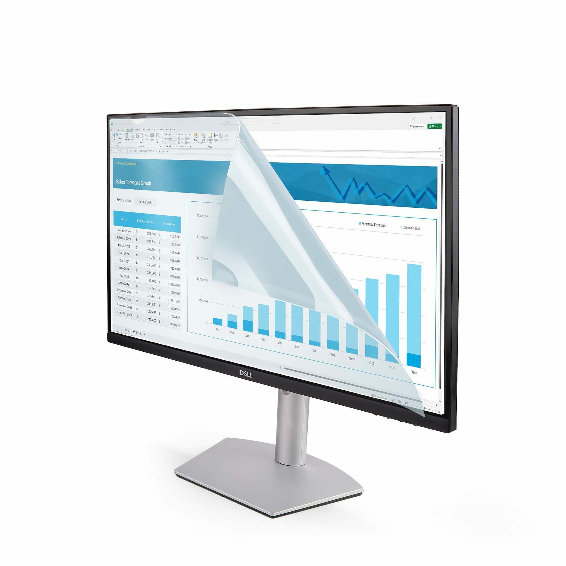 StarTech.com Displayschutz (Blaulichtfilter) für 24" Monitor