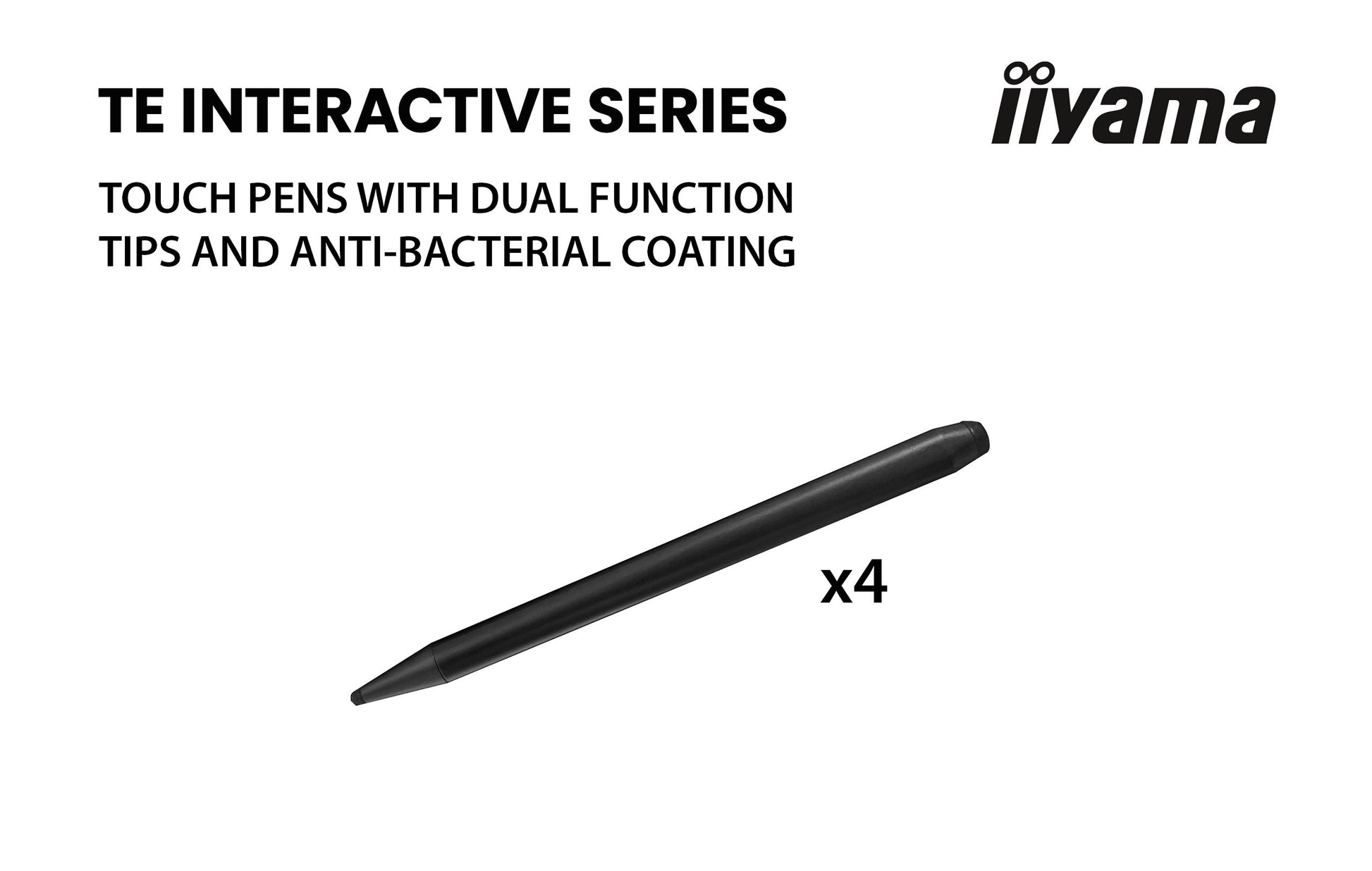 iiyama TE5513A-B2AG – 55" 4K Ultra HD Interaktives Display (Touch), IR-Touch, 500 cd/m², Android – Schwarz