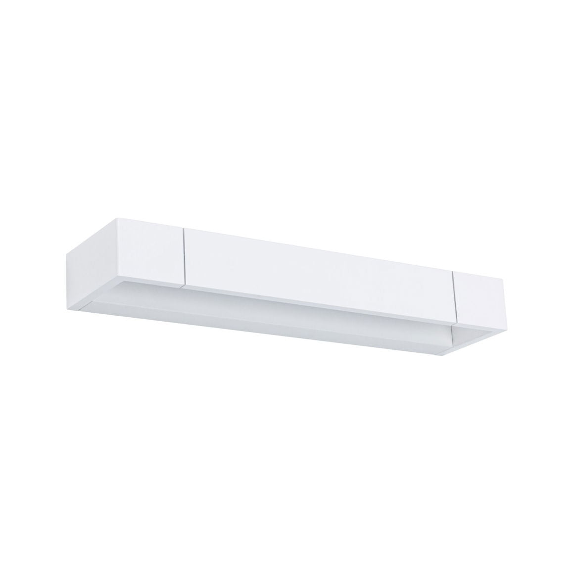 Paulmann Wandleuchte Lucille – 40 × 10 cm, 1200 lm, 11,5 W, 2700 K, dimmbar, IP44, weiss