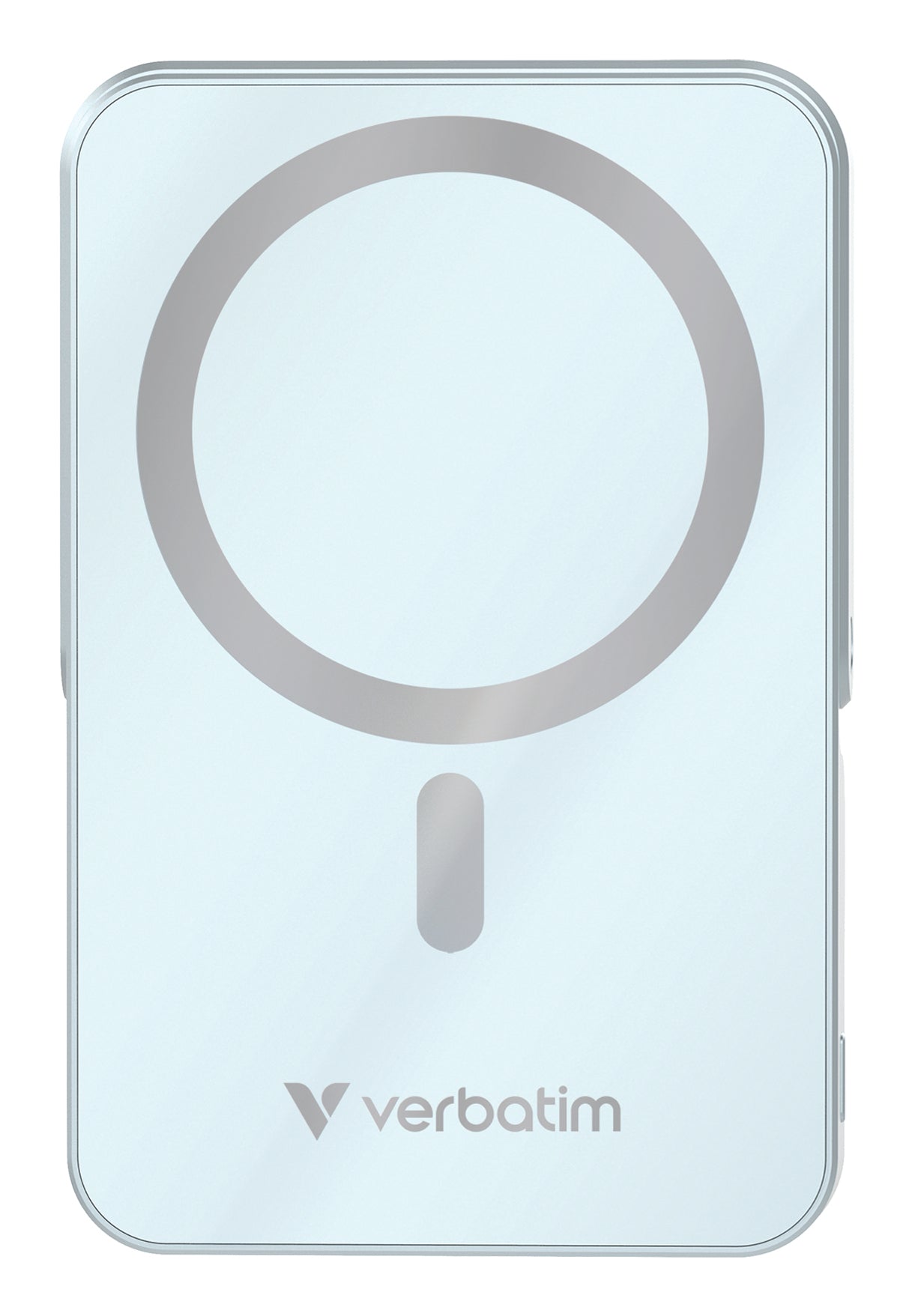 Verbatim MagSafe Powerbank 10'000 mAh – 20 W PD, 15 W MagSafe, 1× USB-C, blau