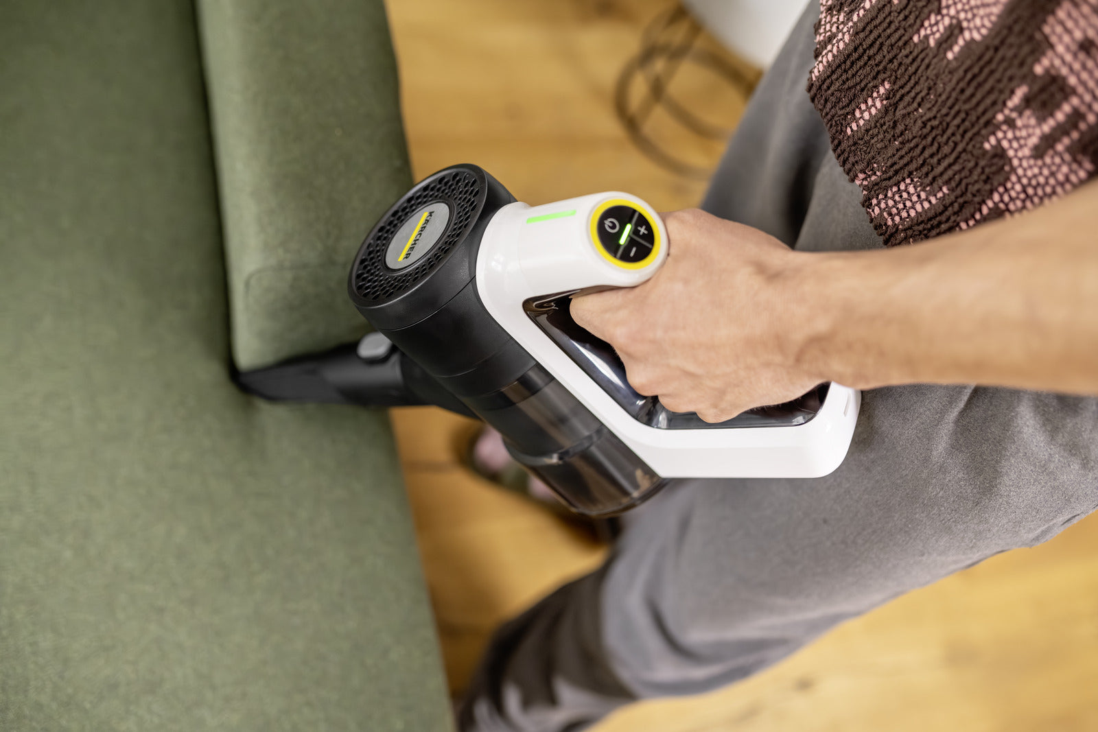 Kärcher Akkustaubsauger VCS 3 Nano Complete – 50 min, 300 W, Behälter 0,6 l