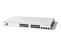 Cisco C1300-24T-4G – Managed Switch – 24×GbE, 4×SFP, L2+/L3, 1U
