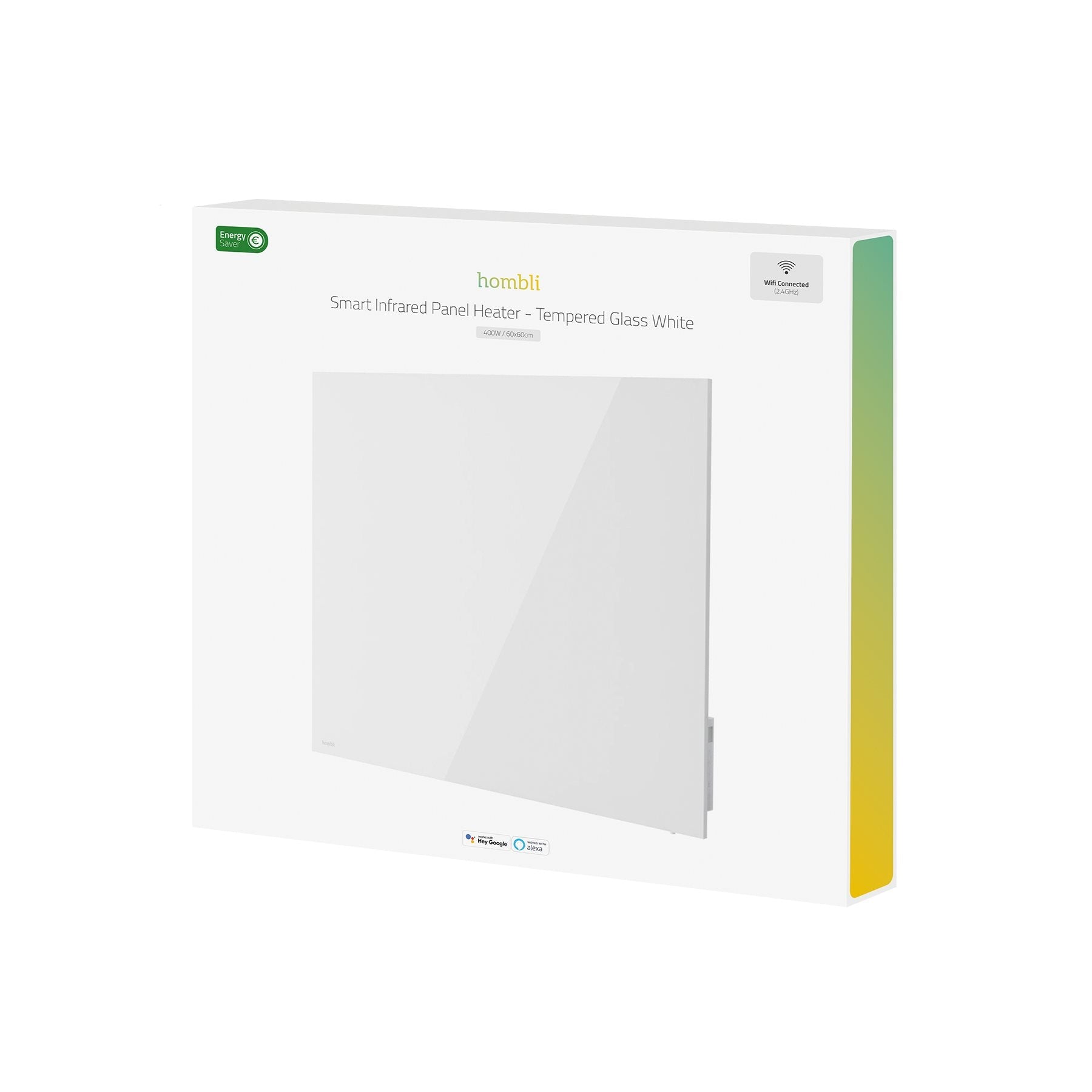 Hombli Konvektor HBIR-0309 – 400 W, IP24, Weiss, Thermostat