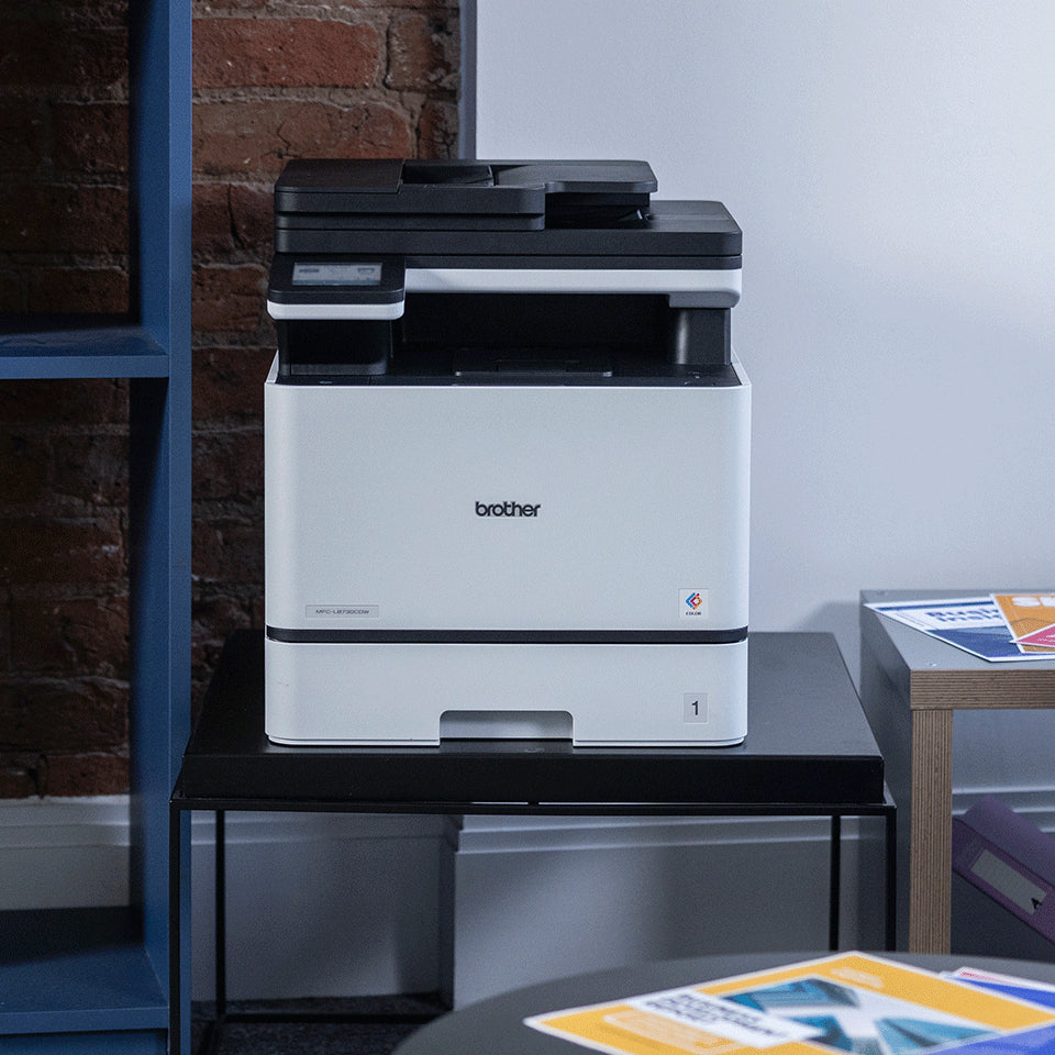 Brother Mfc-L8730Cdw Multifunktionsgerät – Farblaser-Multifunktionsdrucker, A4, 4-in-1, Duplex, ADF, WLAN/LAN