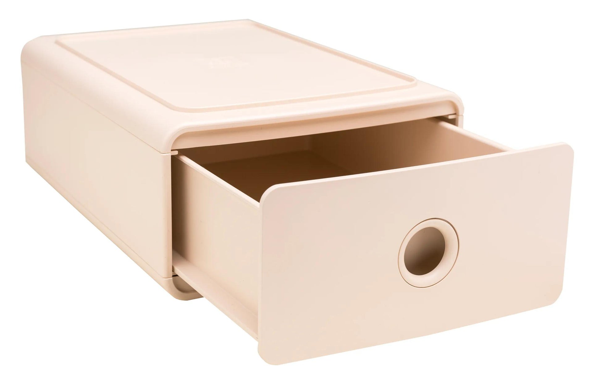 Exacompta SKANDI Schubladenelement – 1 Schublade, für A5+, stapelbar, rosa, Polystyrol (PS)