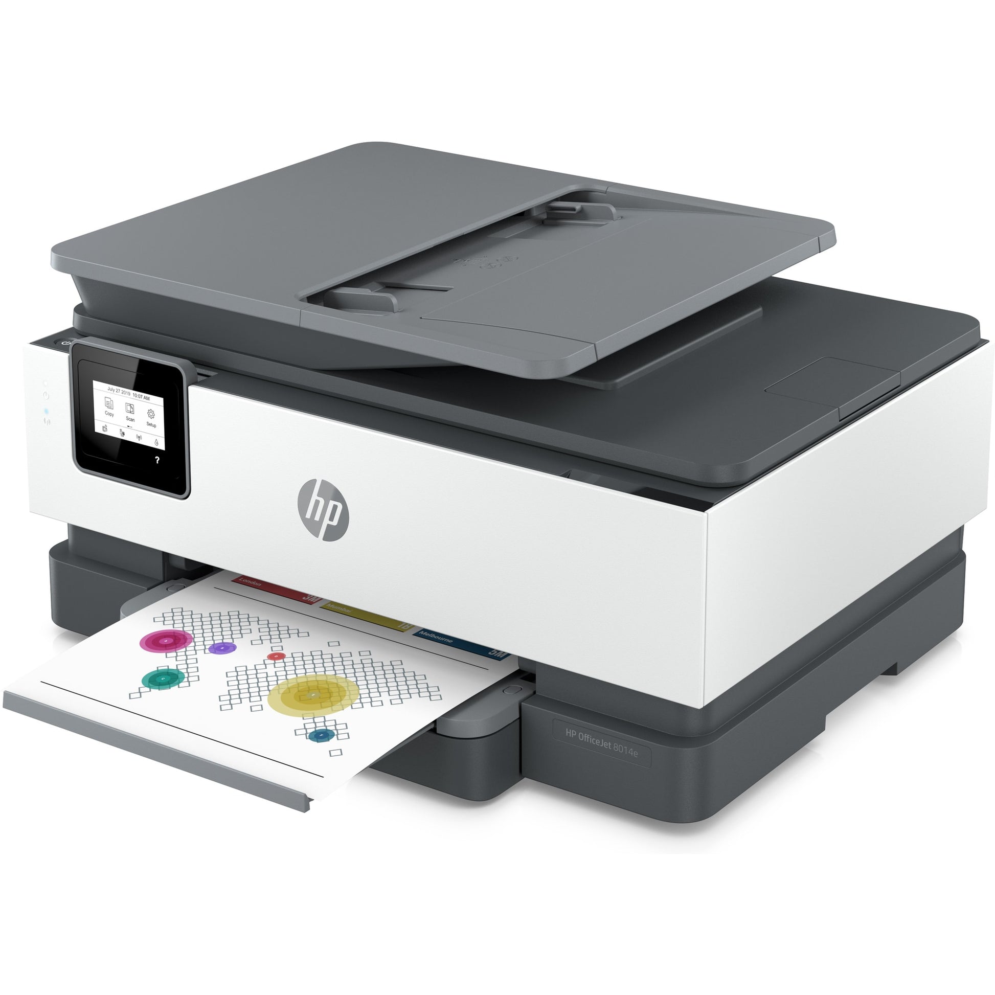 HP OfficeJet 8014e – Farbtintenstrahl-Multifunktionsdrucker, A4, 3-in-1, Duplex, ADF, WLAN, AirPrint, Mopria