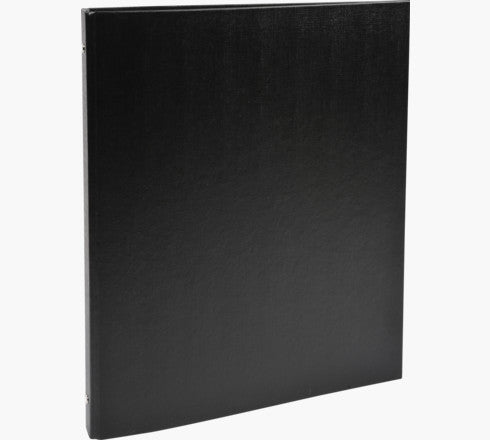 Exacompta Ringbuch – 4 Ringe Ø 15 mm – für A4 – Rückenbreite 2 cm – Schwarz