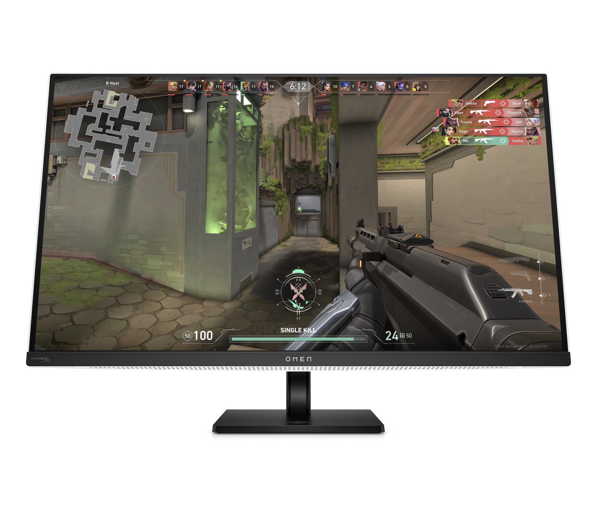 HP OMEN Transcend – 31,5", 3840 × 2160 (4K), OLED, 240 Hz, USB-C 140 W, KVM, DisplayHDR 400 True Black
