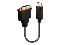 Lindy DisplayPort (Stecker) auf DVI-D (Buchse) Adapter, DP 1.2