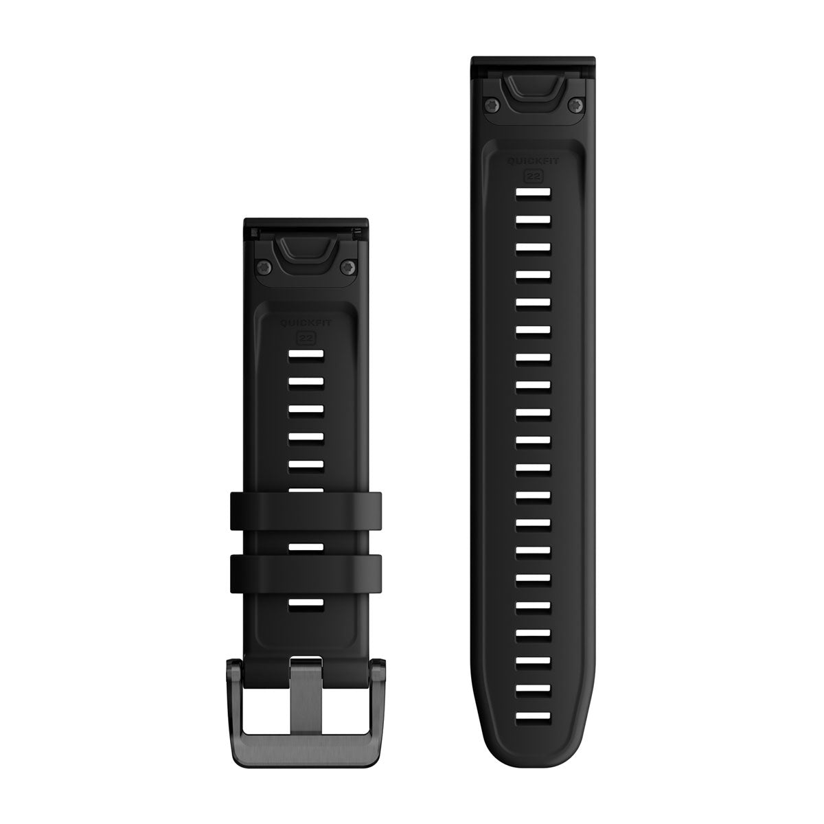 Garmin fēnix 7 QuickFit Armband – für fēnix 7, Forerunner 945, epix Gen 2, Schwarz, 22 mm, Silikon