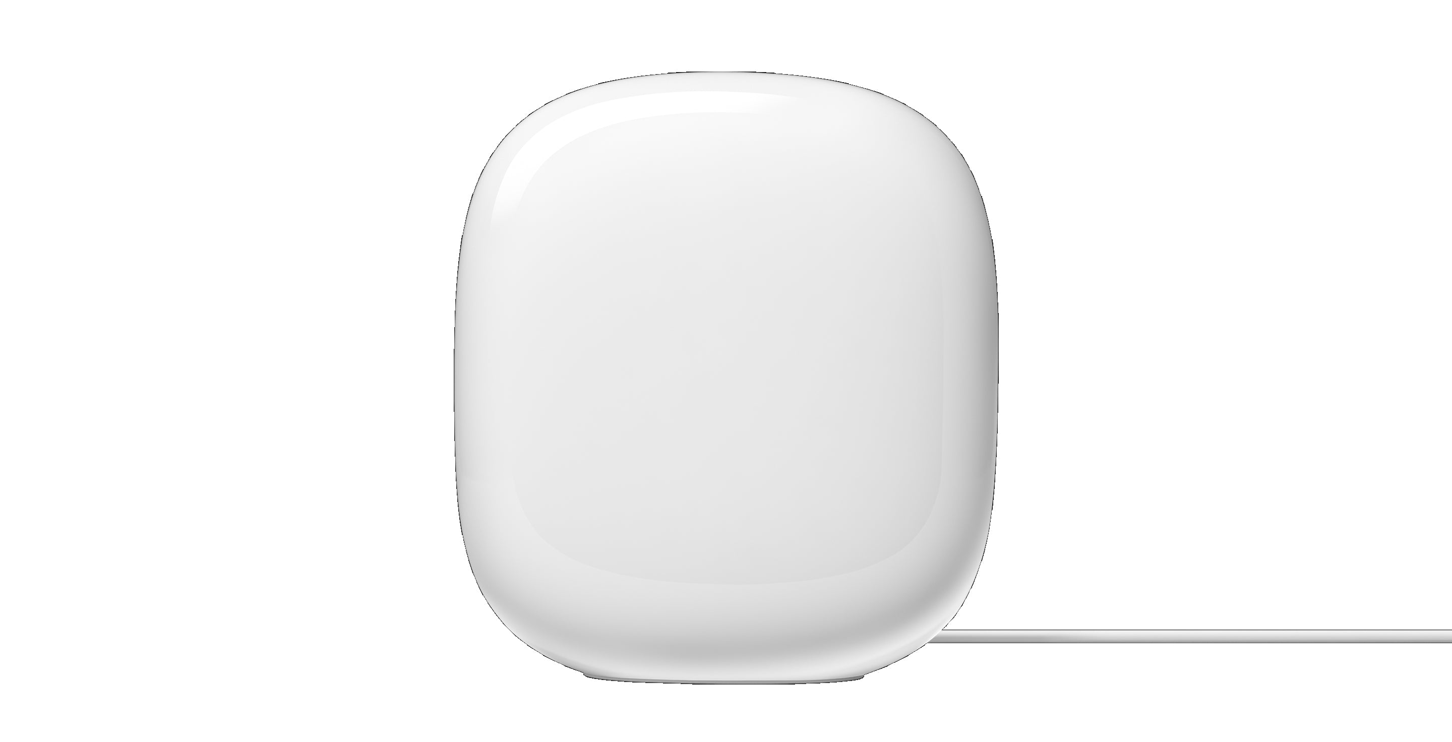 Google Nest Wifi Pro Mesh-Set (3er) – Wi-Fi 6E (802.11ax) Tri-Band, bis 4,2 Gbit/s, je 2× LAN, Weiss