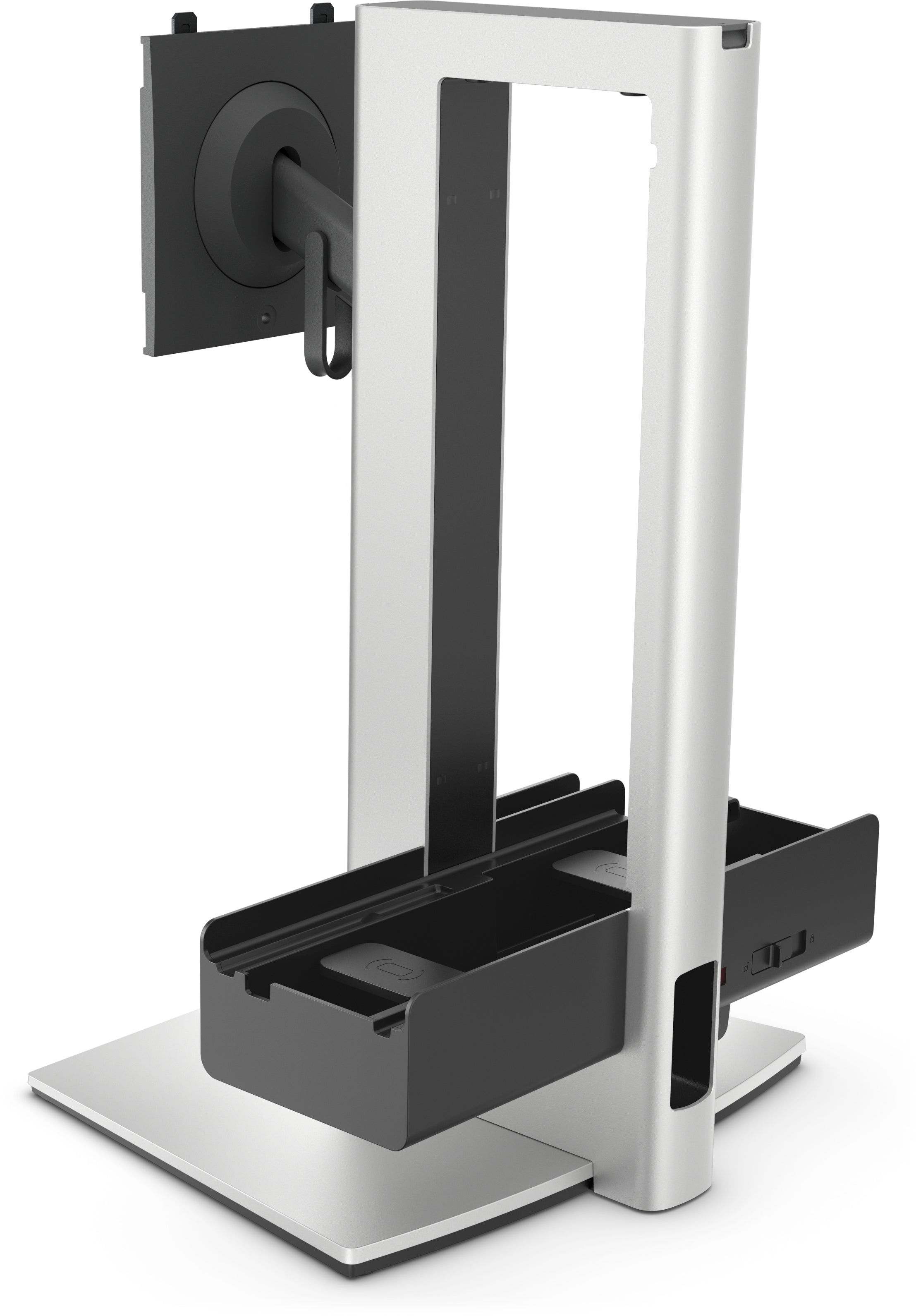 Dell Pro Slim OSS25 – Tischhalterung – bis 27", VESA 100 × 100 mm, 5,8 kg, Schwarz