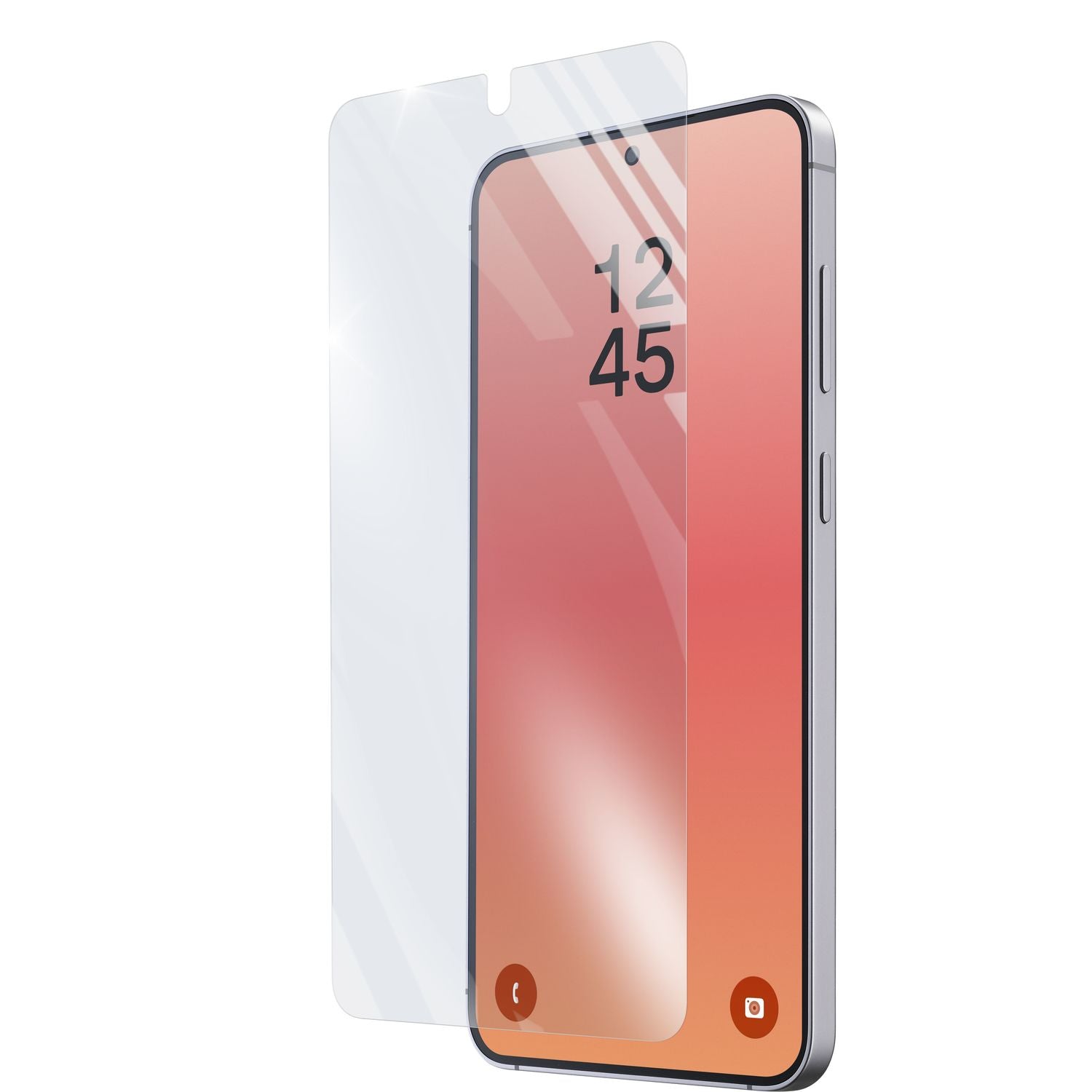 Cellularline Displayschutz (Panzerglas), fettabweisend – für Galaxy S26 Edge