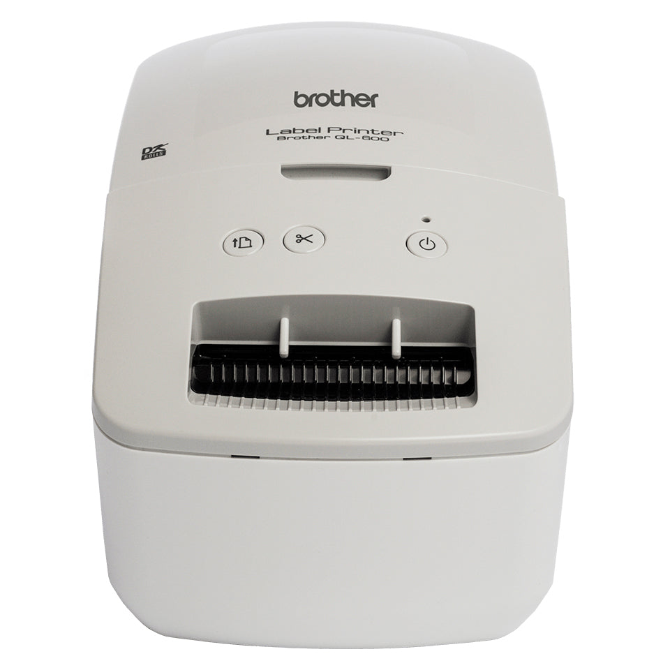 Brother QL 600G – Etikettendrucker, bis 62 mm, Thermodirekt, USB, 300 × 600 dpi, 71 mm/s, für DK-Rollen