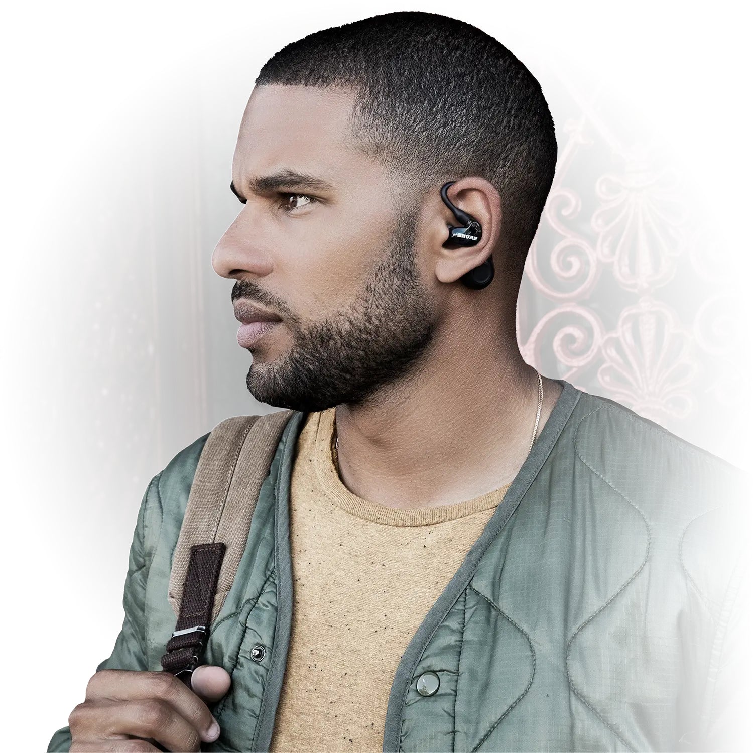 Shure True Wireless Secure Fit Adapter G2 – Headset-/Audio-Adapter für Shure Ohrhörer mit abnehmbarem Kabel