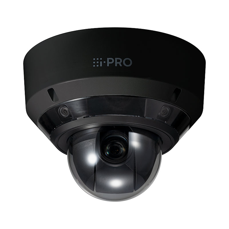 i-PRO WV-X86531-Z2-1 Netzwerkkamera – PTZ 21× optischer Zoom, 5 MP, PoE++, Schwarz