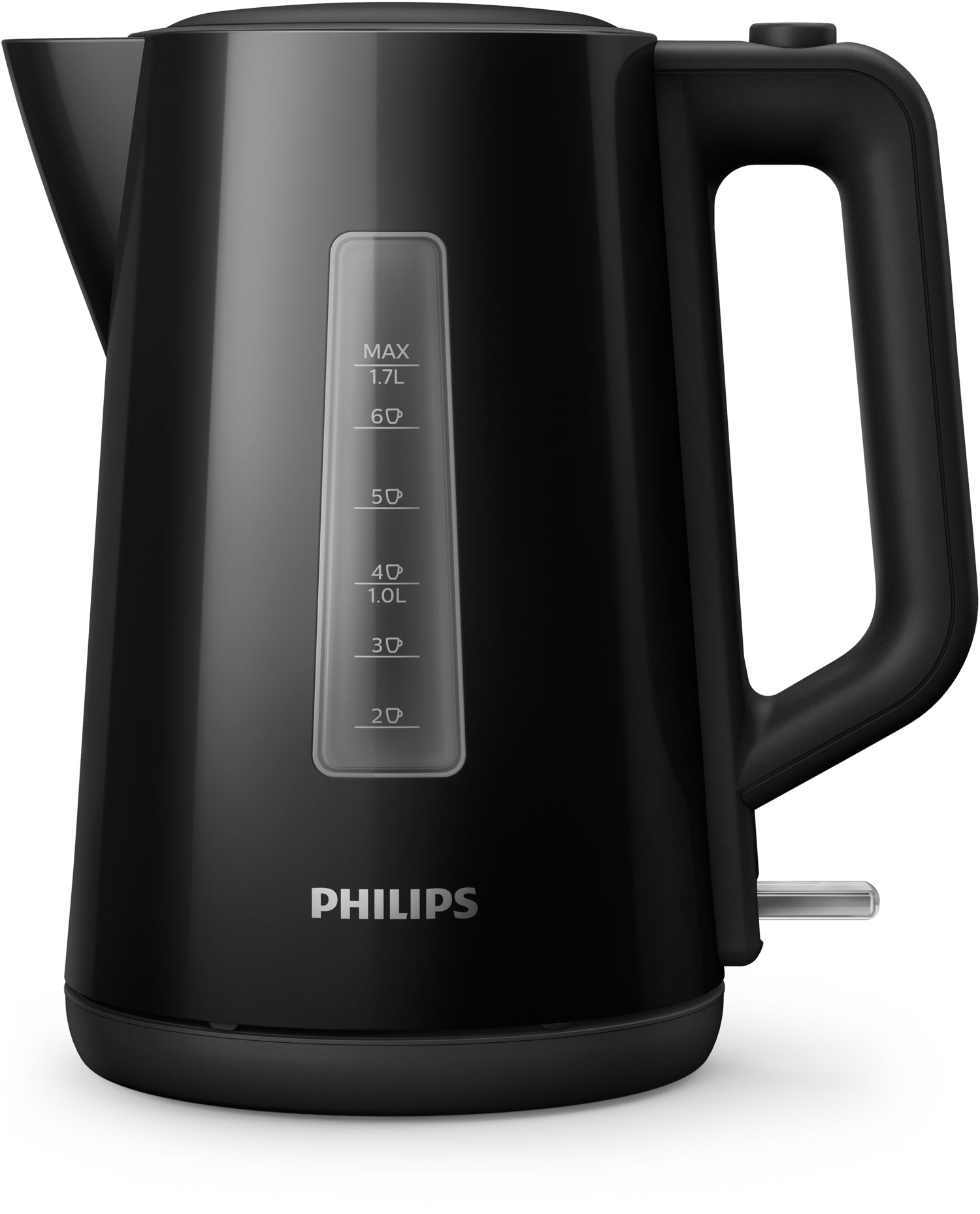 Philips Wasserkocher – 1,7 l, Kunststoff, Schwarz, HD9318/21