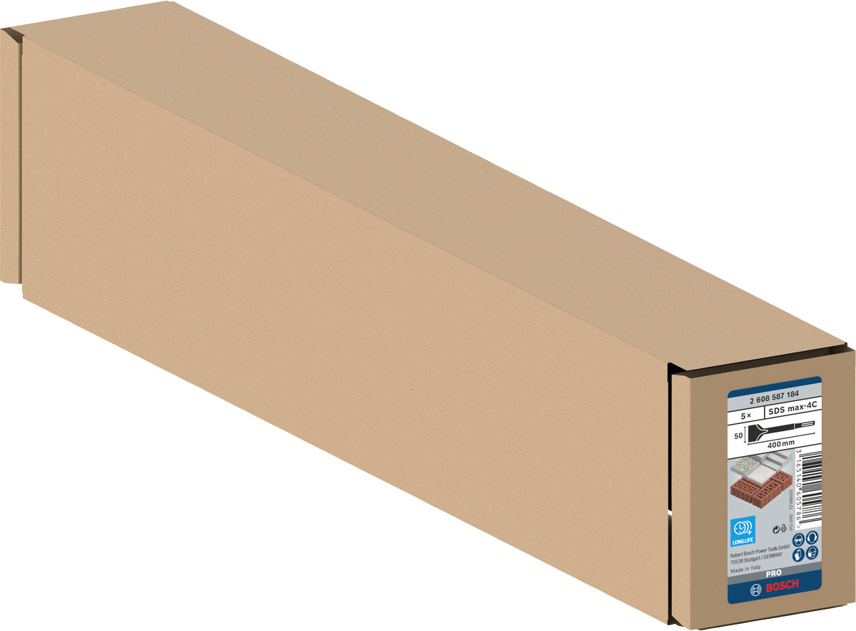 Bosch Professional – Meissel, SDS Max, 400 mm, 5 Stk.