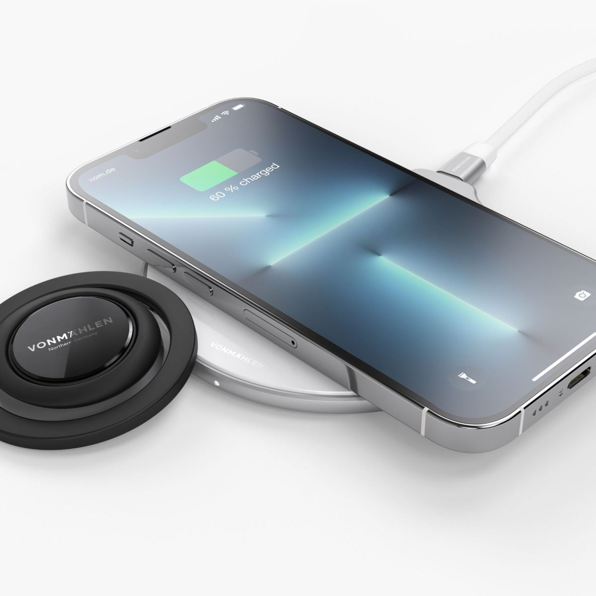 Vonmählen Backflip Mag – Smartphone-Griff – magnetisch (MagSafe) – für MagSafe-kompatible Smartphones – Schwarz