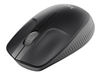 Logitech M190 Full-Size Maus – Kabellos, Anthrazit