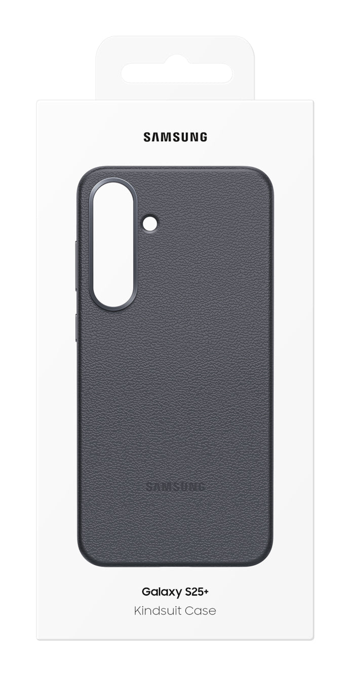 Samsung Backcover – für Samsung Galaxy S25+ – schwarz – Leder