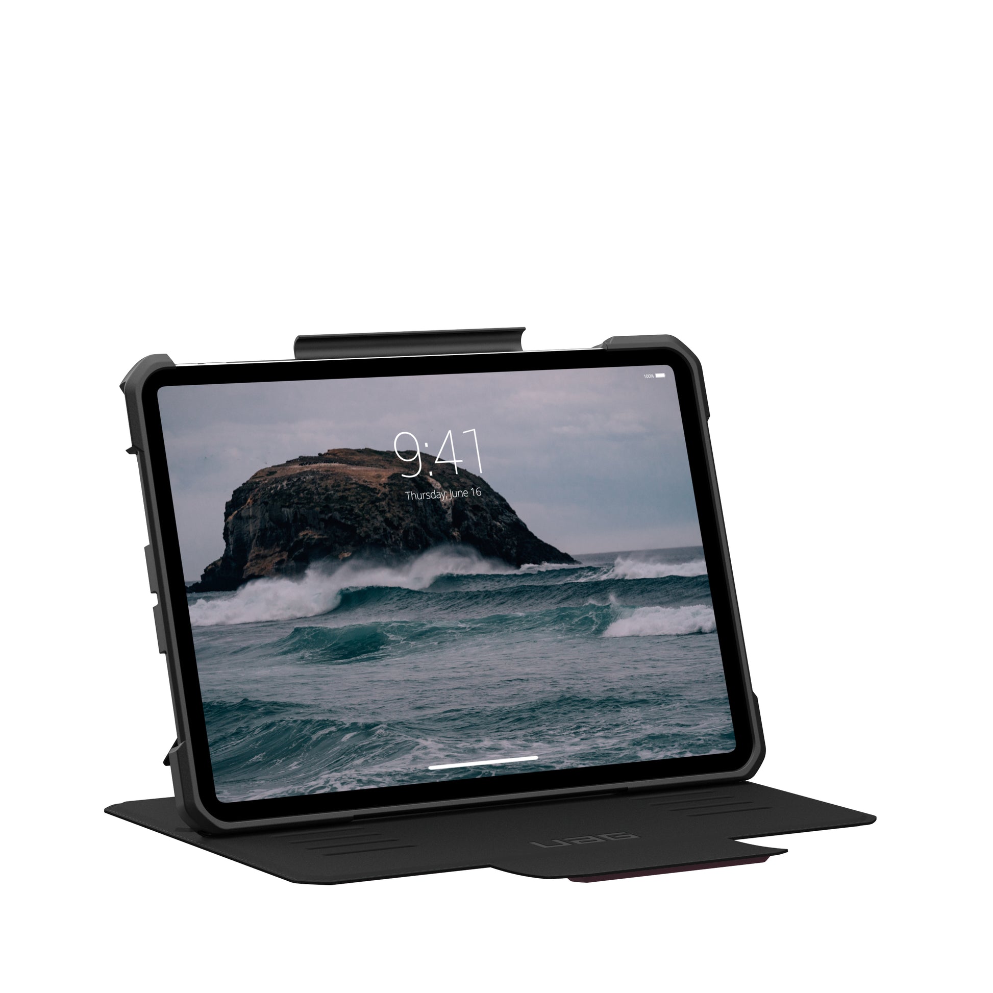 Urban Armor Gear UAG Tablet-Hülle für Apple iPad Pro 11" (5. Gen., 2024, M4, A2836, A2837, A3006) – Bordeaux