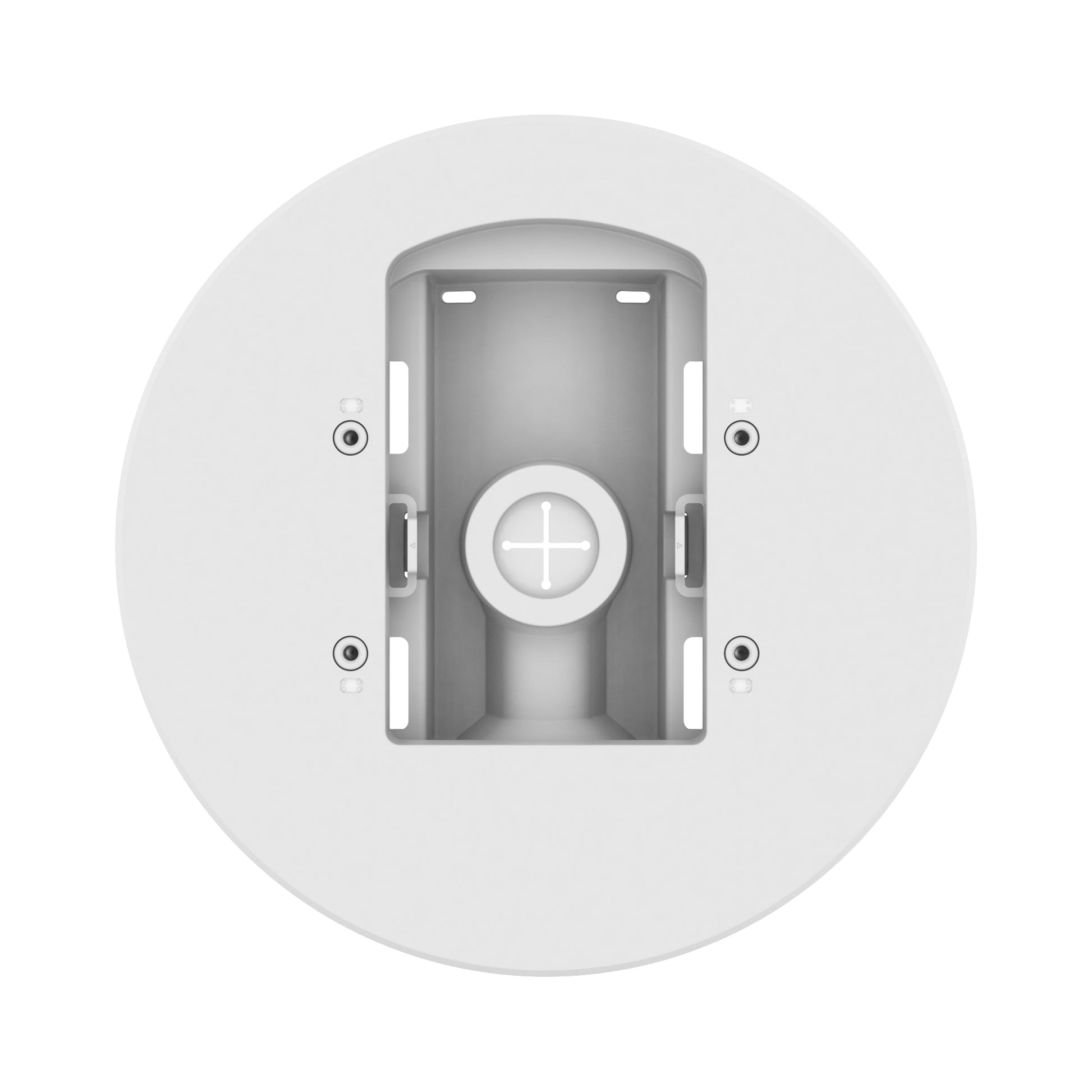 Hanwha SBD-180PMW Masthalterung – Mastmontage, vandalismussicher, für PNV-A6081R, PND-A6081RV, C6083RV und andere