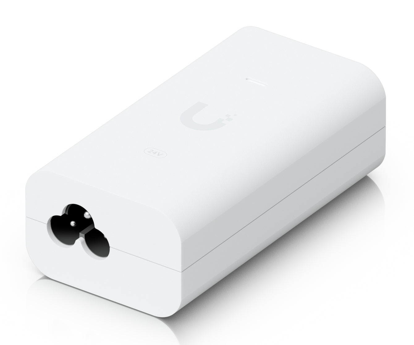 Ubiquiti UACC Adapter PoE 24-12W PoE Adapter 12 W – 2,5 Gigabit Ethernet, RJ-45×2 – 24 V PoE – Weiss