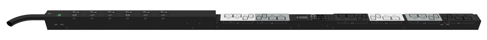 HPE G2MTRD3P17.3KVA/12 PDU 10 kVA – 0U vertikal, dreiphasig – IEC C13×12, IEC C19×12