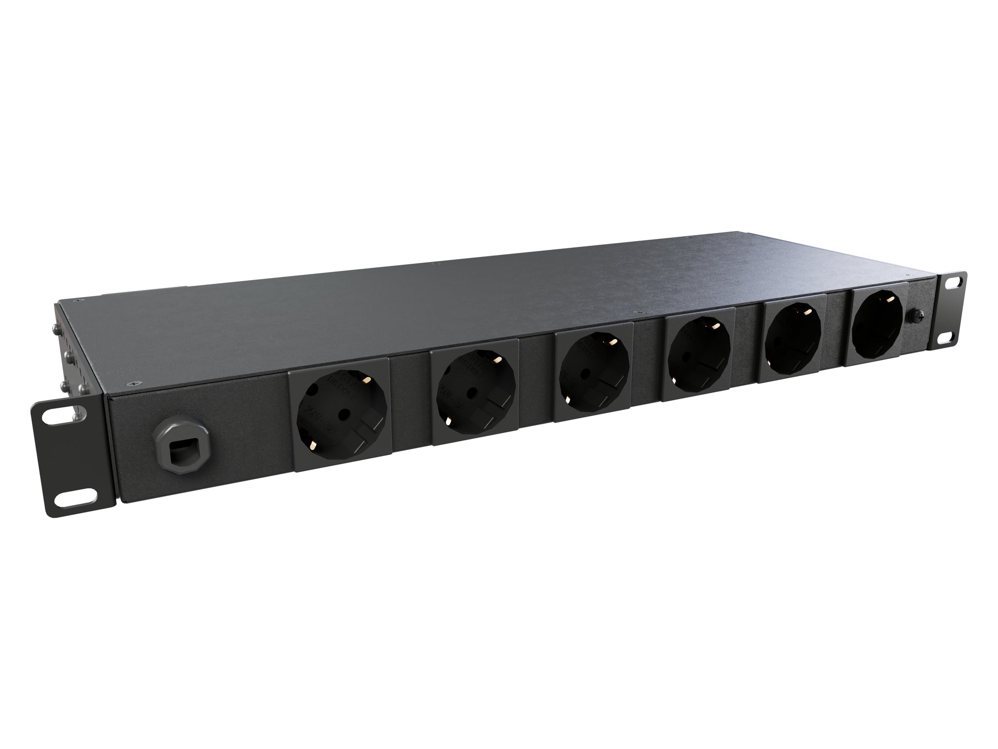 Vertiv EP4G81A0 Rack-PDU (überwacht) 3600 W – 1U, Schuko (Typ F) 16 A – Typ F×6, RJ-45×2