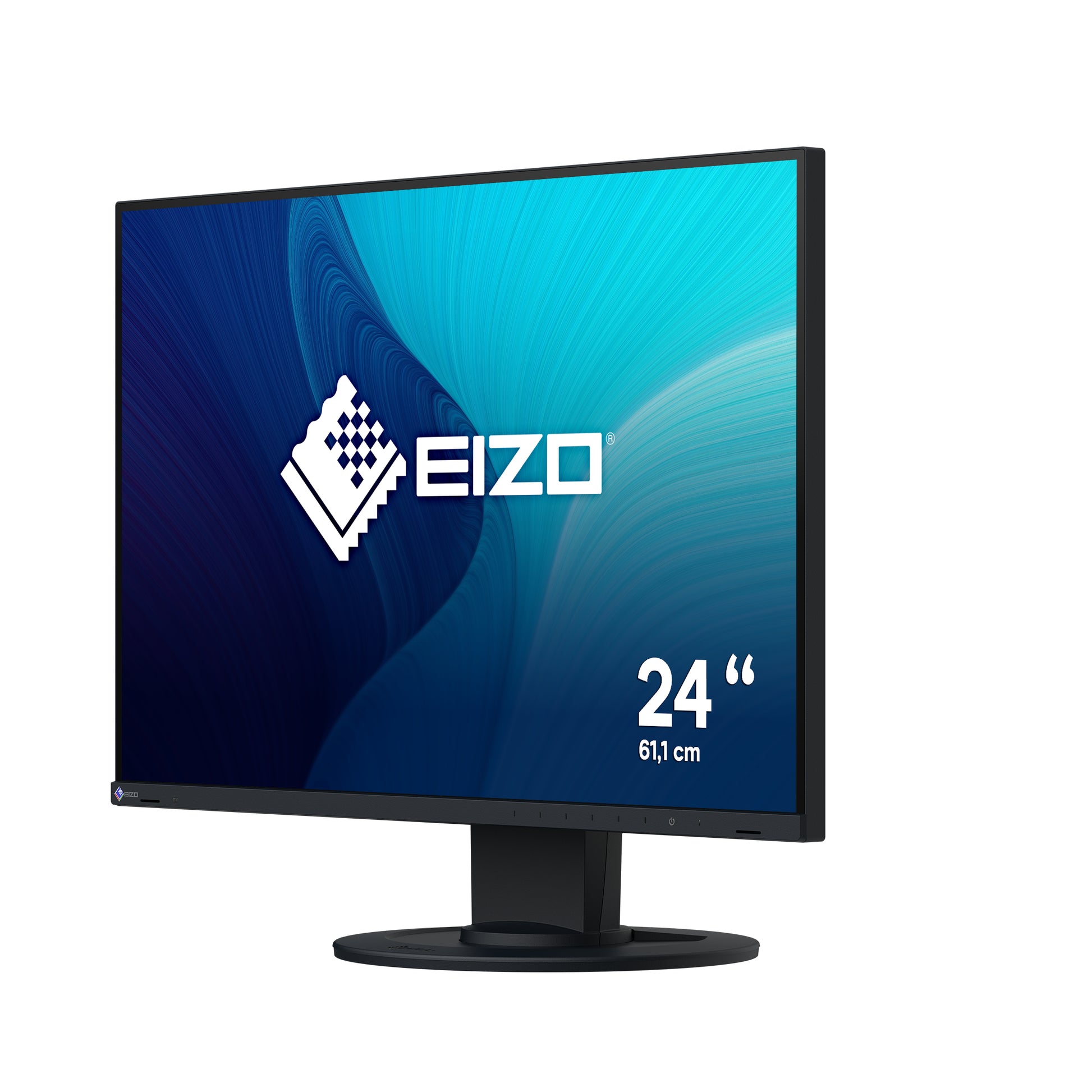 EIZO FlexScan EV2410R – Monitor, 24,1", 1920 × 1200 (WUXGA), IPS, 350 cd/m², VESA 100 × 100, Schwarz