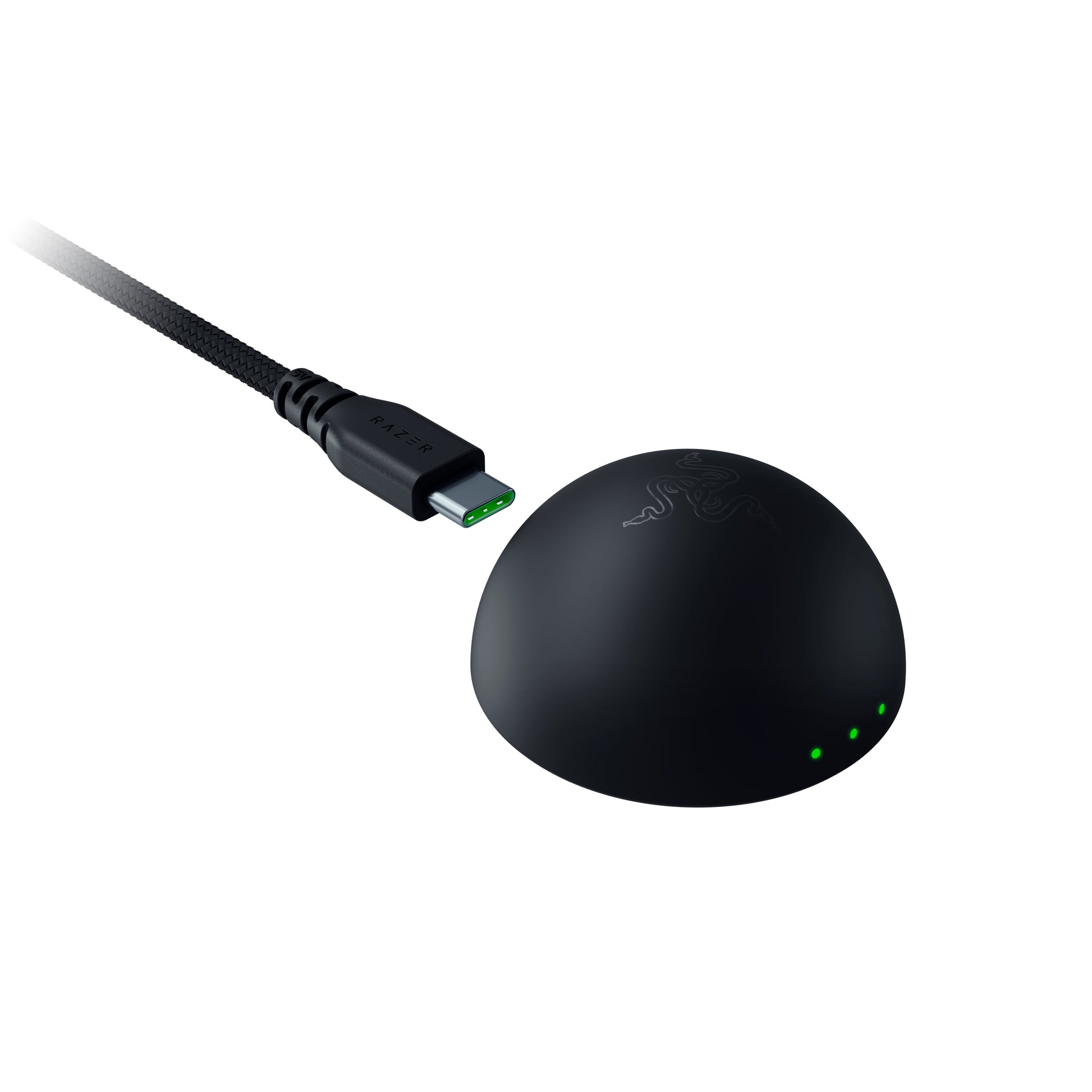 Razer DeathAdder V4 Pro – Gaming-Maus – Kabellos (2,4 GHz), 45000 DPI, Rechtshänder, Schwarz