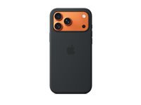 Apple Backcover – für Apple iPhone 17 Pro Max, MagSafe, Silikon+Mikrofaser, Schwarz