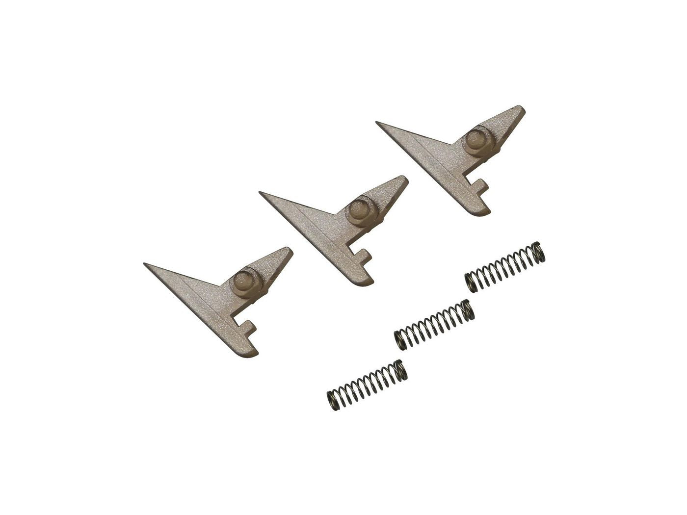 CoreParts Verschleissteile-Kit (Picker-Finger), 3er-Pack, Braun – für Aficio MP301SP/MP301SPF