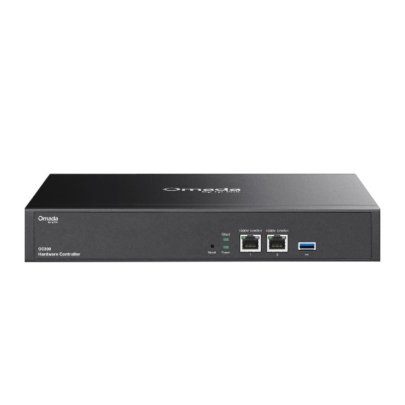 TP-Link OC300 – Omada Hardware-Controller, 2× GbE, USB 3.0, 1U, Schwarz