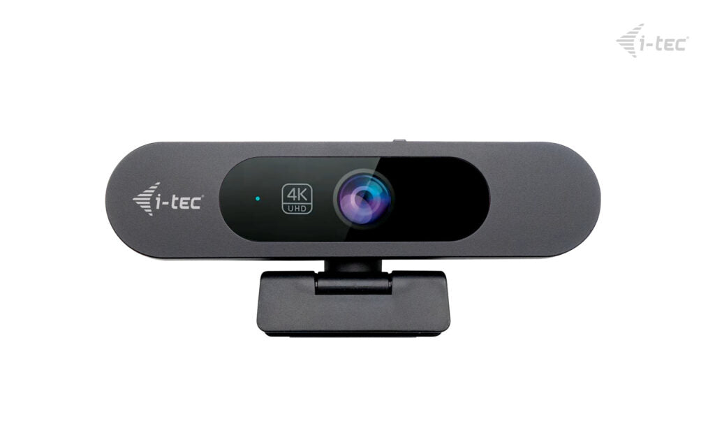 i-tec SOLOMON PRO 900 Webcam – 4K Ultra HD, 30 fps, Autofokus, USB-C, Sichtschutz – Schwarz