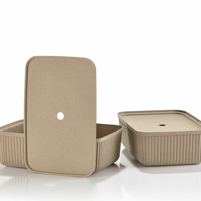 Zone Denmark Aufbewahrungsbox 17 l – Papier – Beige – 320 × 150 × 480 mm – 2 Stück