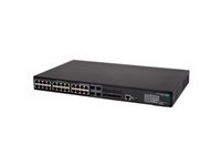 HPE FlexNetwork 5140 24G – Managed Switch – 24×GbE, 4×10G SFP+, L3, PoE+ 370 W, 1U