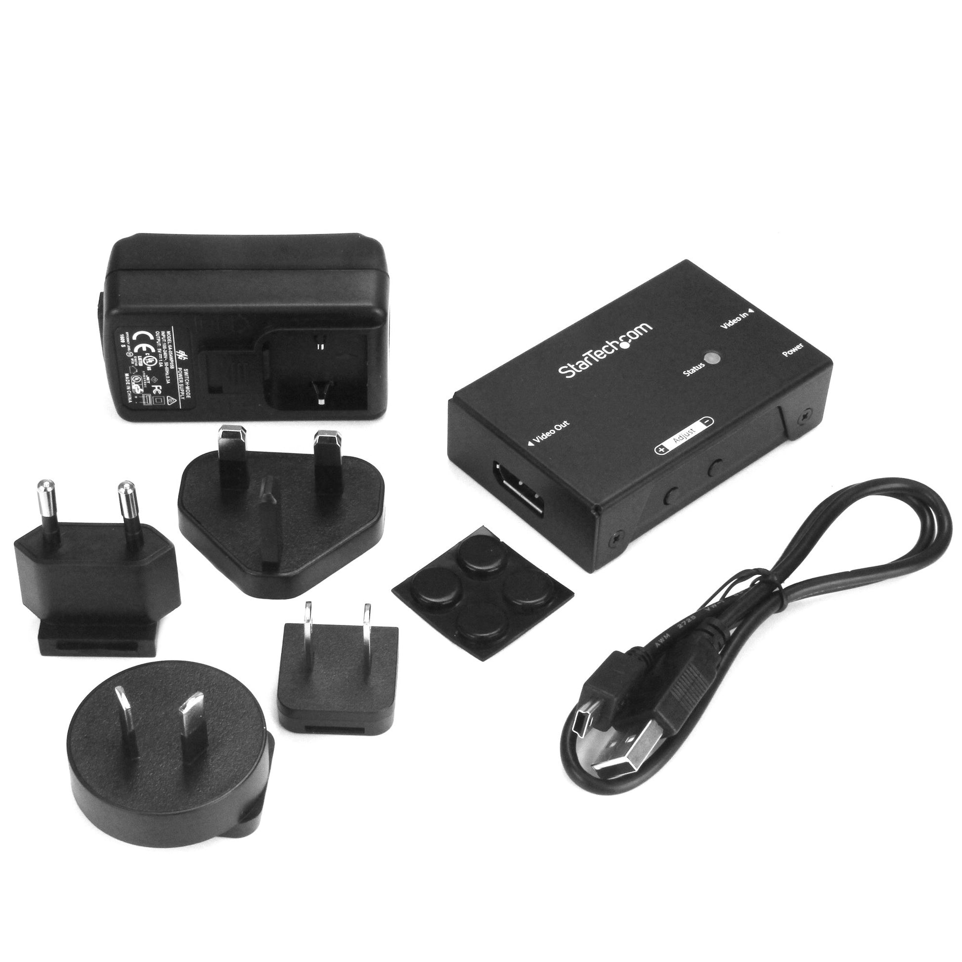 StarTech.com DISPLAYPORT BOOSTER – DisplayPort Booster, 19.8 m, für Digital Signage Systeme