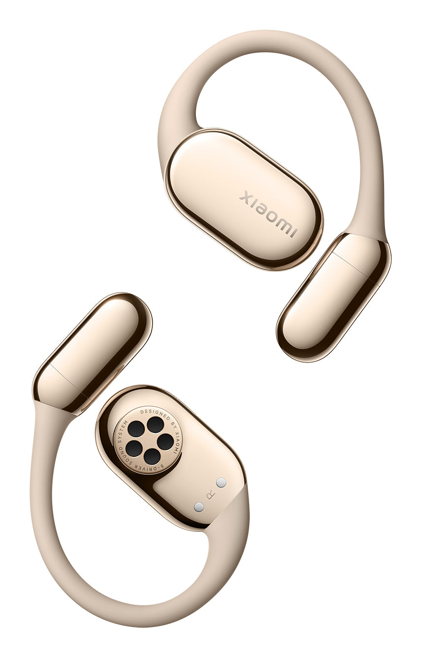 Xiaomi OpenWear Stereo Pro Ohrbügel True Wireless – Stereo, TWS, ANC, mit Ladecase, Gold, BT 5.4
