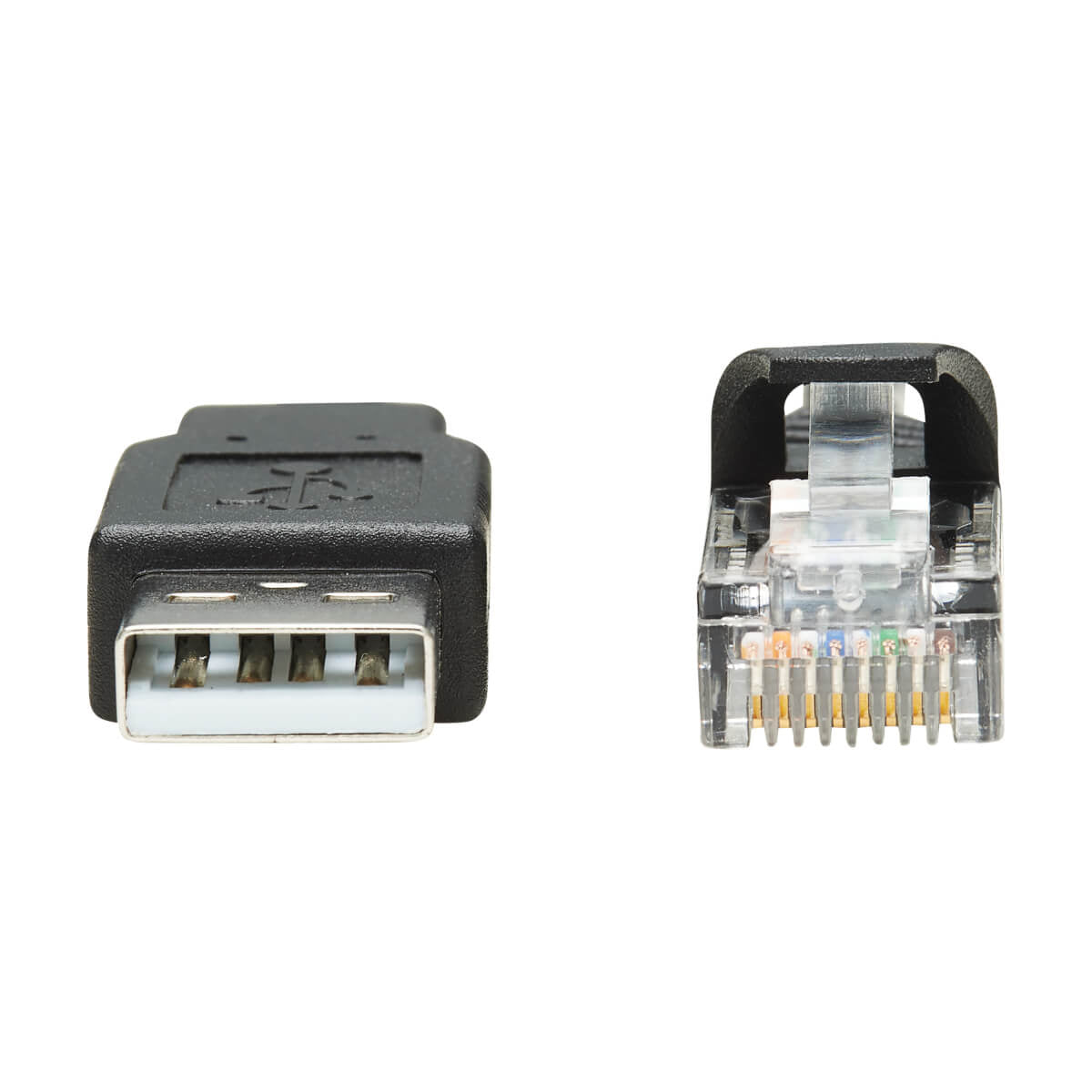 Tripp Lite USB-A auf RJ45 Kabel – USB 2.0 (480 Mbit/s) – 3,05 m – Schwarz
