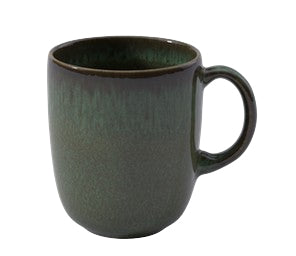 Villeroy & Boch Henkelbecher – 0,34 l, Steingut, Grün, 6 Stück