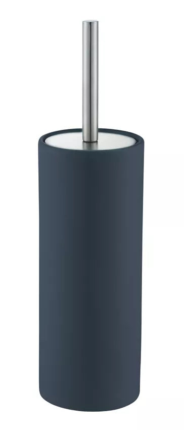 Diaqua Zylo – WC-Bürstenset – Keramik, Anthrazit, mit Deckel, H 39 cm, Ø 10,5 cm
