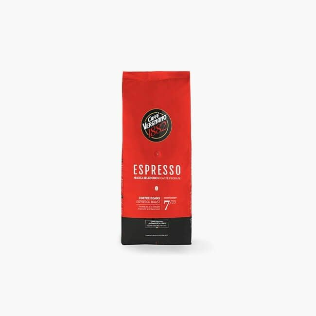 Caffè Vergnano Espresso – Bohnenkaffee – Arabica/Robusta, Intensität 7, 1 kg