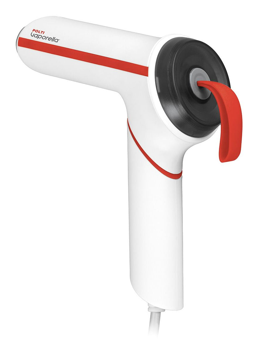 Polti Hand-Dampfbürste GSM50R, 800 W, 16 g/min, 30 s – Rot/Weiss