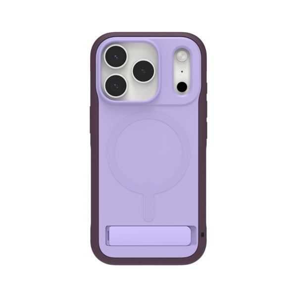 ZAGG Sedona Snap – Backcover – für Apple iPhone 17 Pro, mit Ständer, Graphen, Violett, bis 4 m Sturzsicher